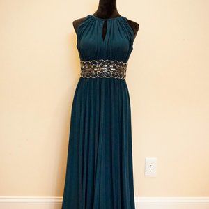 R&M Richards Formal Gown (Dark Emerald)